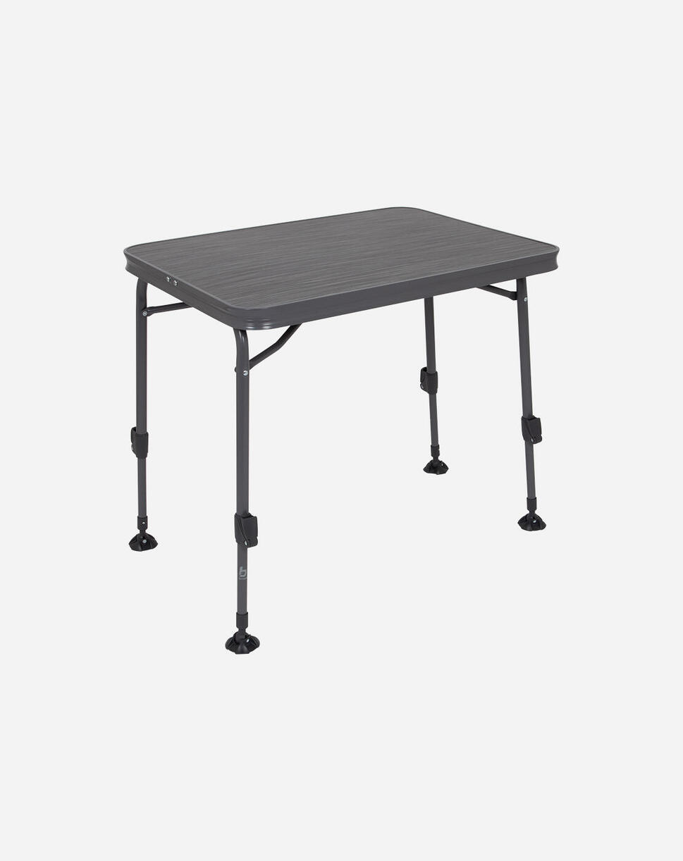 High Peak Sevilla Table De Camping Pliante En Aluminium – 70x70x70 Cm – Pieds Télescopiques Réglables – Poids 2,8 Kg – Housse Incluse