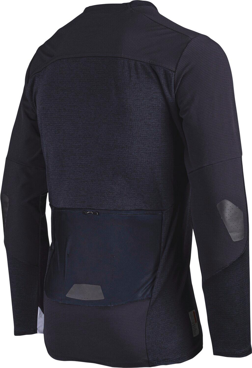 Maillot VTT AllMountain 5.0 avec coudes renforcés Brush Guard noir homme 5/7