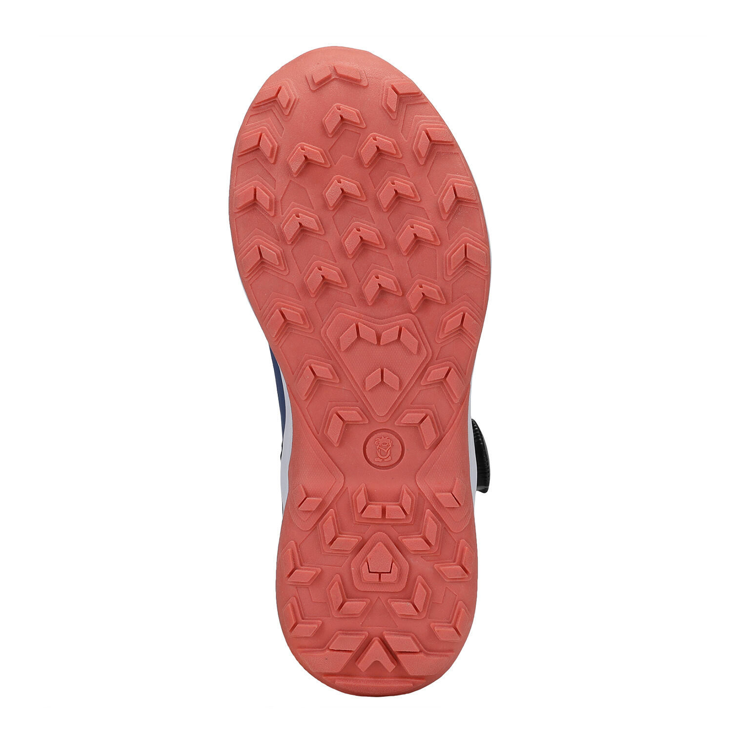 Enfants Trollfjord chaussures de randonnée mi-hautes bleu lotus/corail 6/7