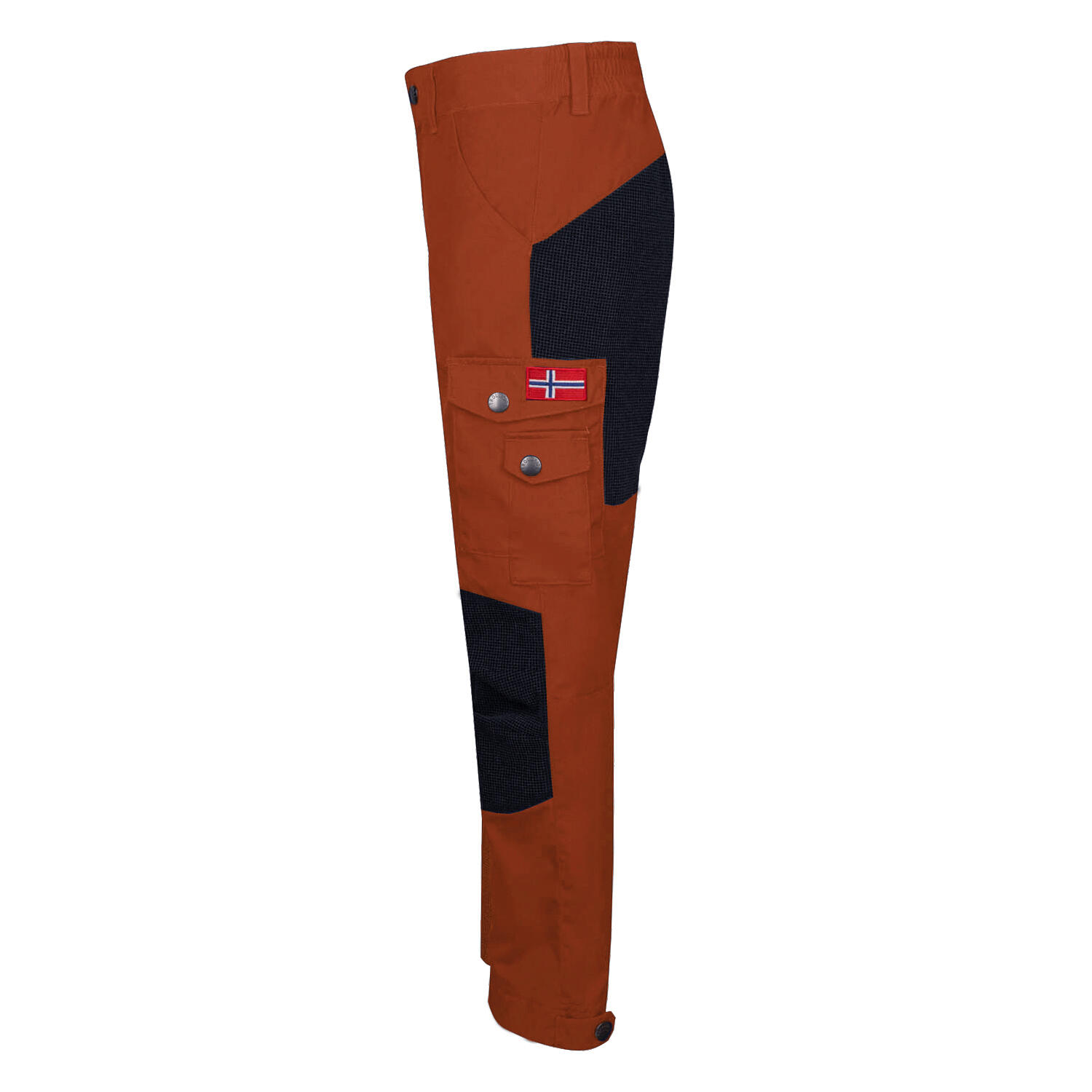 Pantalon outdoor enfant Hammerdalen cannelle 3/4