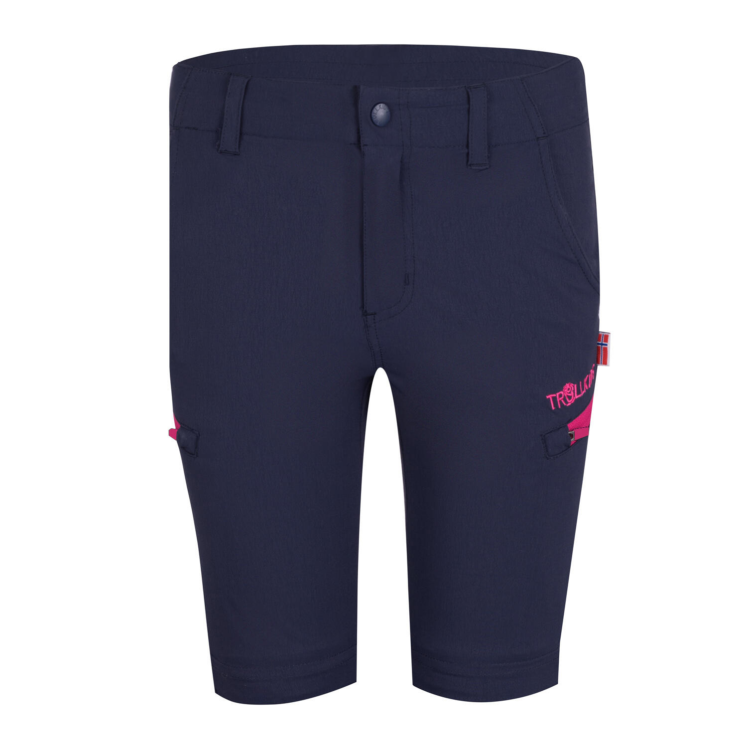 Kinder Trekkinghose Kjerag Marineblau / Magenta 3/6