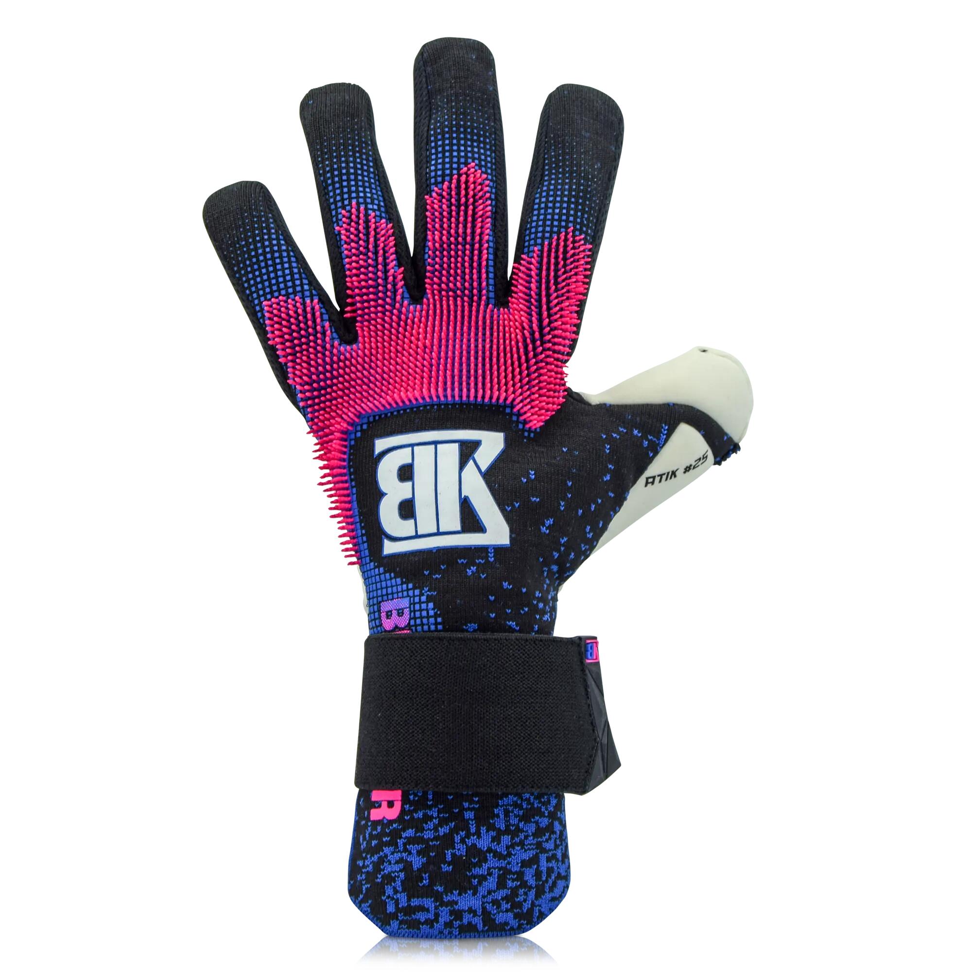 Guanti da portiere Atik #25 rosa junior 3/8
