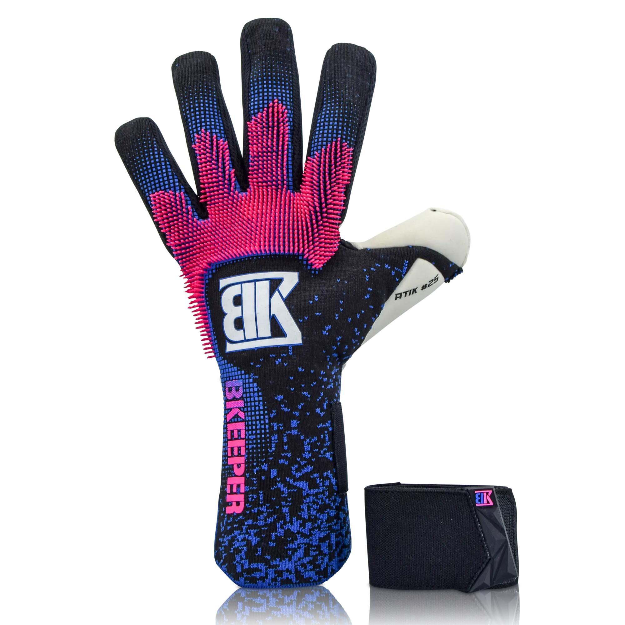 Guanti da portiere Atik #25 rosa junior 6/8