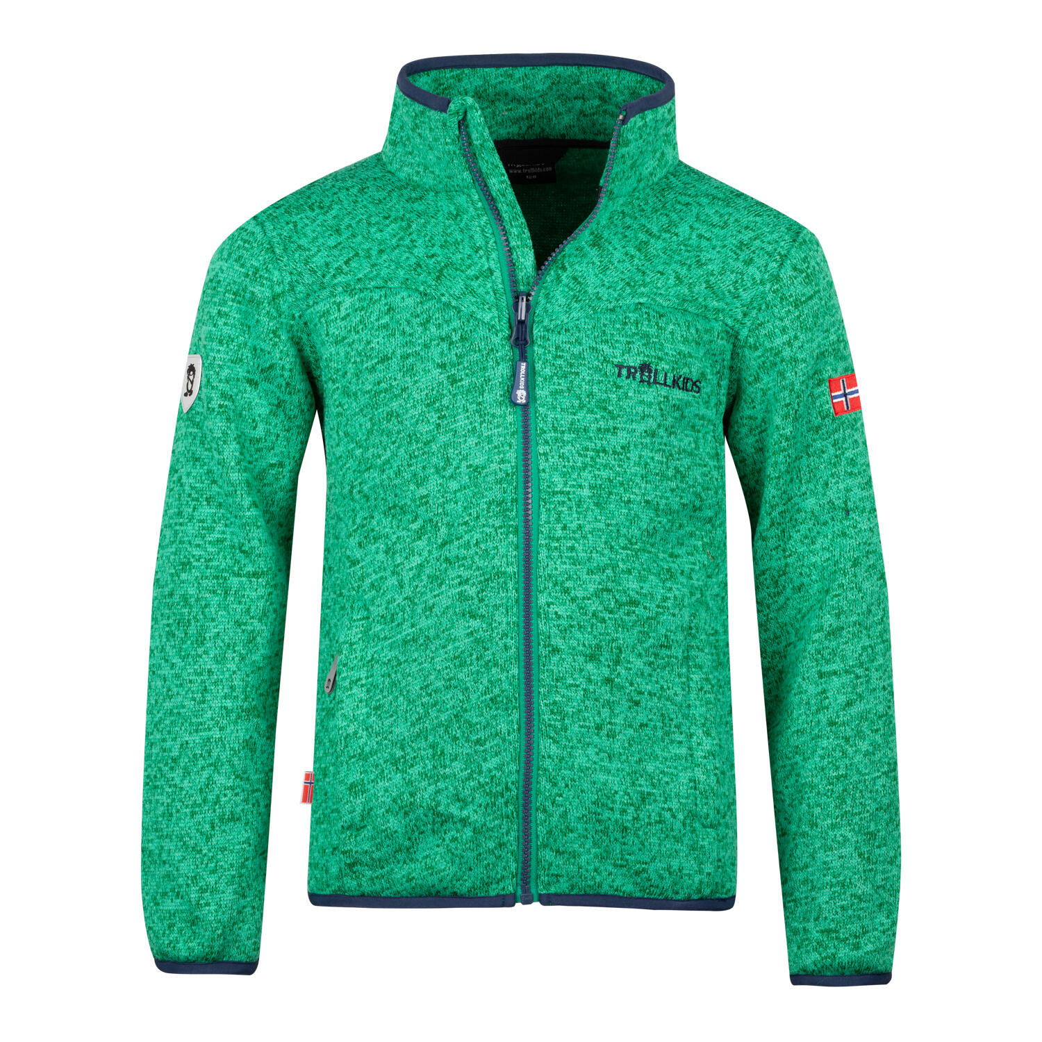 Veste fonctionnelle 3 en 1 Preikestolen pour enfants Vert poivre/bleu marine 3/5