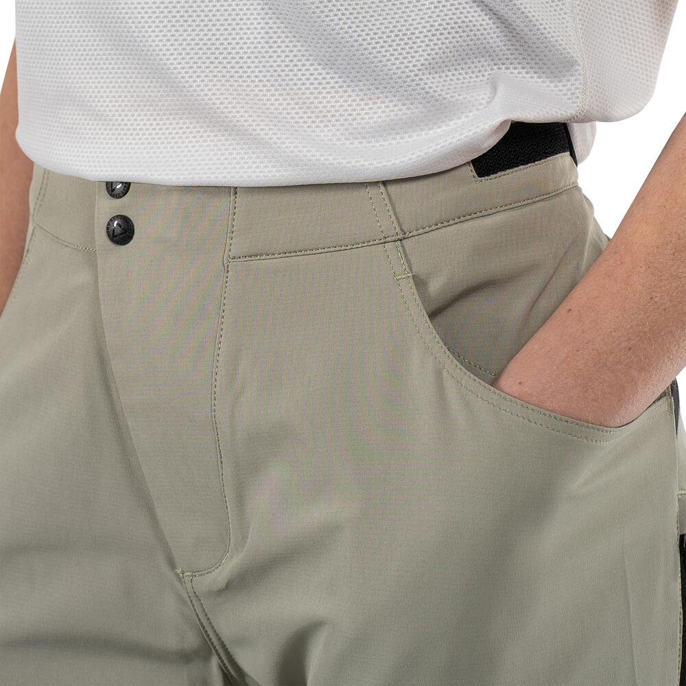 Pantalon VTT long Trail 2.0, stretch et ultraléger Blanc Femme 6/7