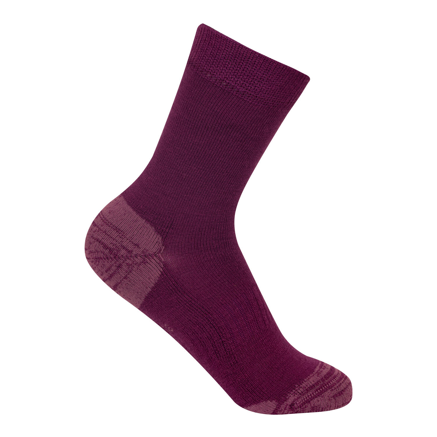Chaussettes de randonnée pour enfants Preikestolen prune/violet 2/3
