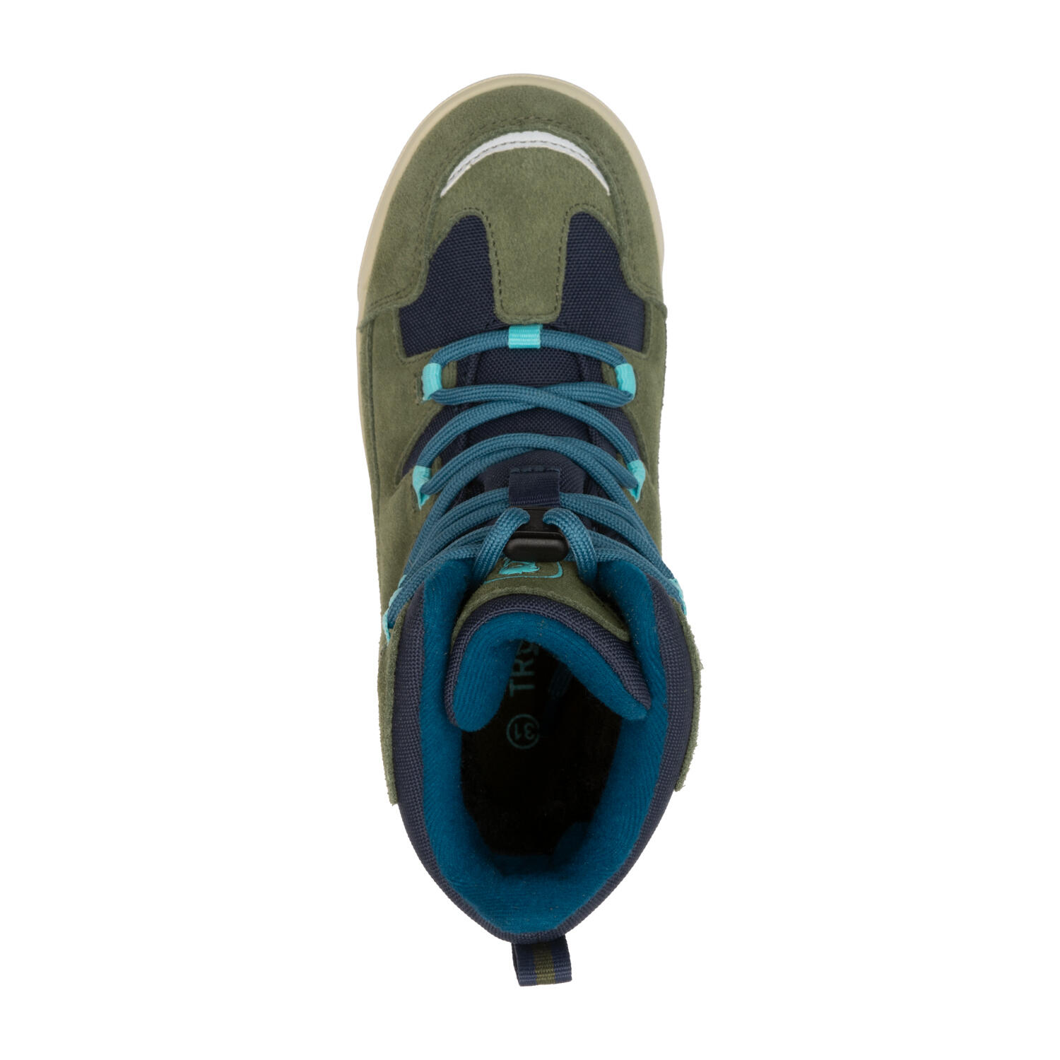 Kinder Winterstiefel Finnmark Tannengrün/Mystisches Blau 6/8
