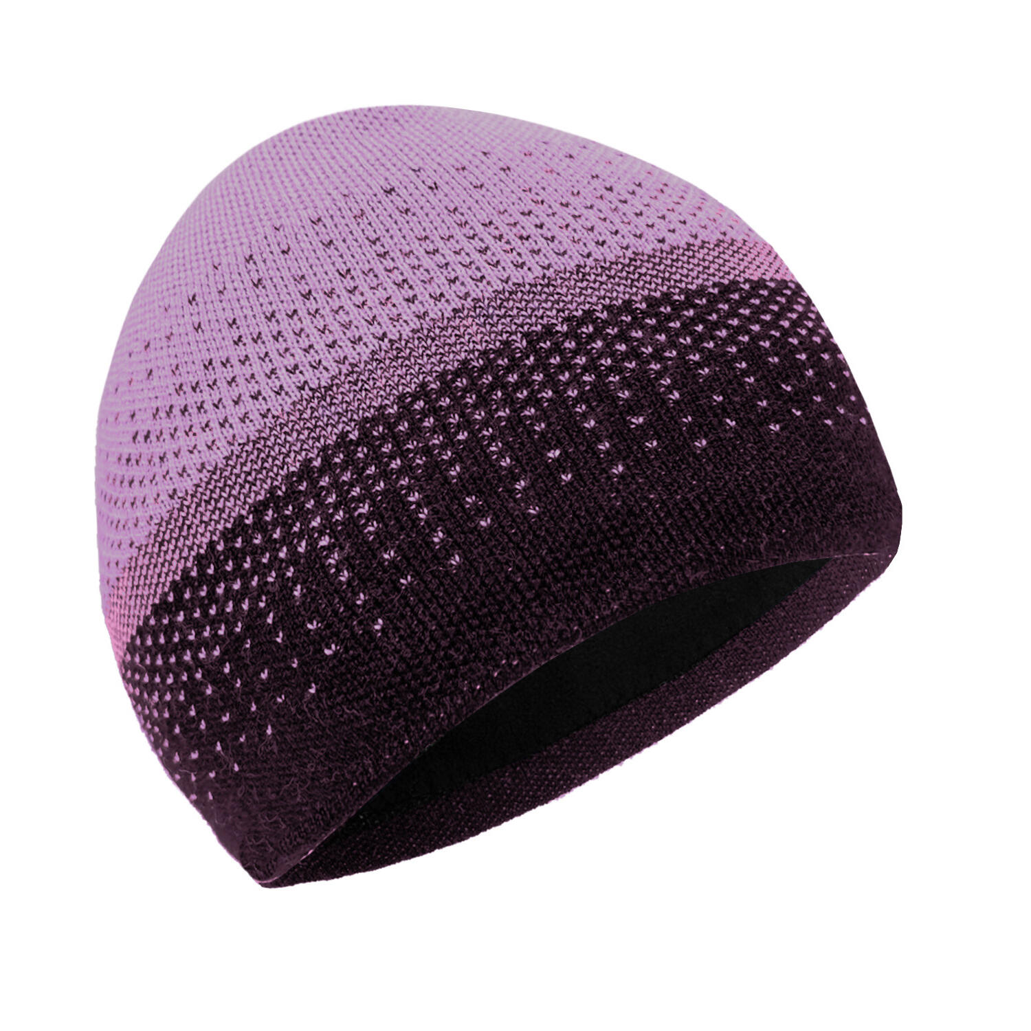 Kinder Strickmütze MERINO CAP Mauve 2/3