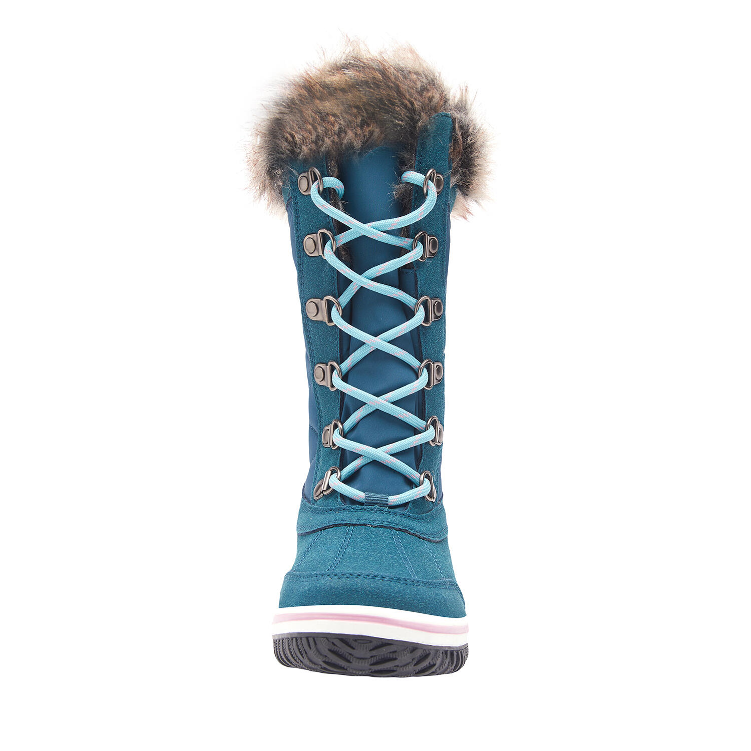 Filles Chaussures de neige Holmenkollen bleu-vert / bleu d'eau 4/7