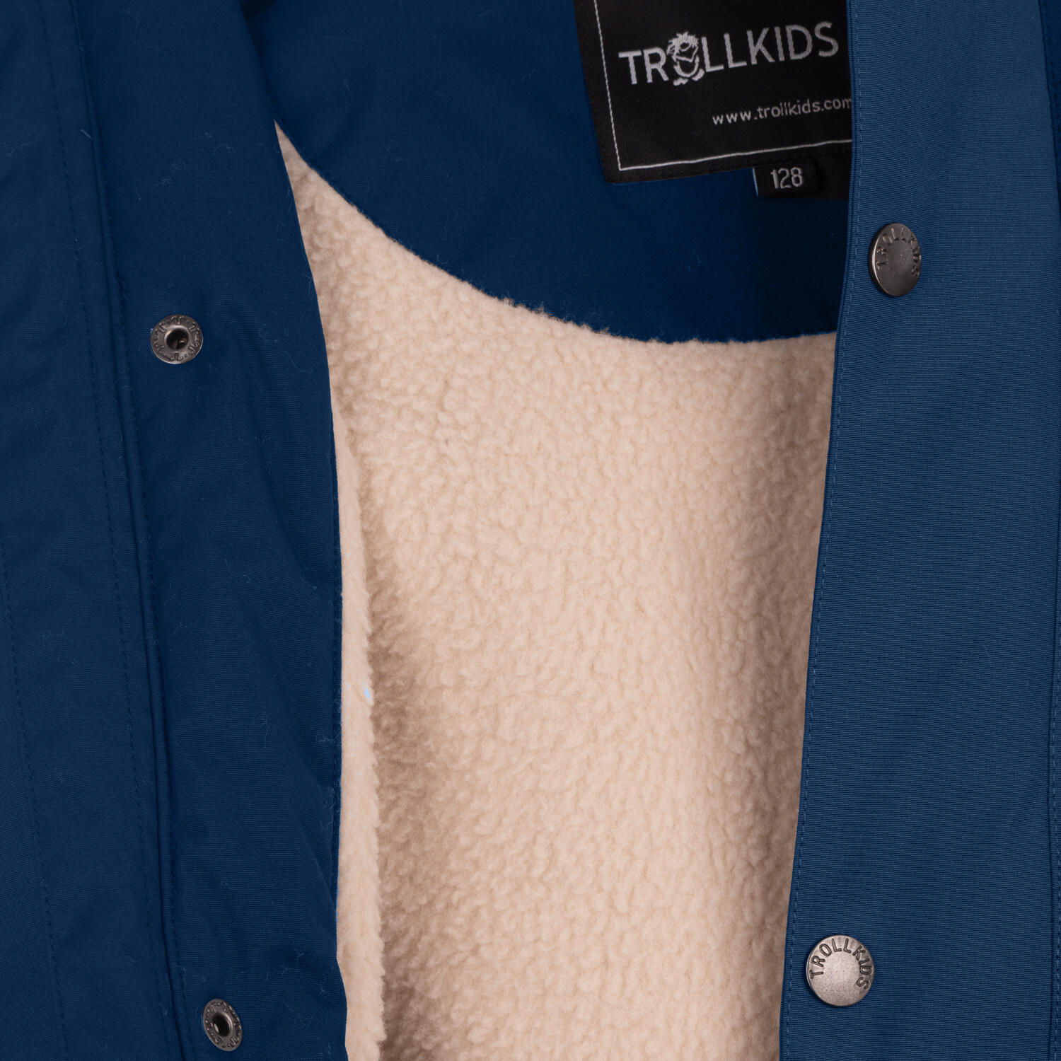 Parka Gudvangen pour enfants Bleu mystique 3/4