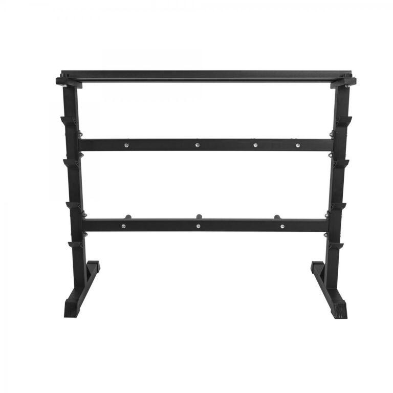 Scaffale di stoccaggio Gorilla Sports in acciaio 120×50×96 cm nero/grigio 7/7
