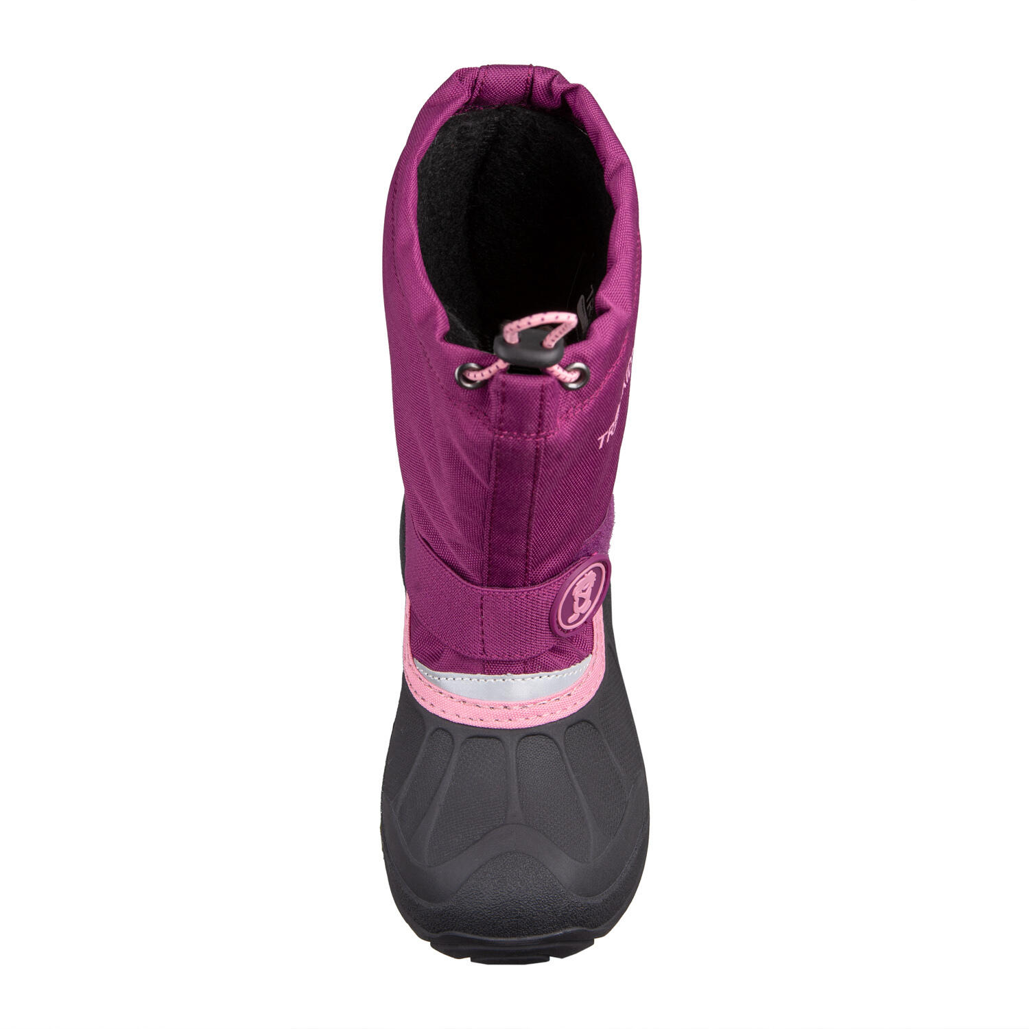 Enfants Chaussures d'hiver Telemark XT rouge / vieux rose 3/4