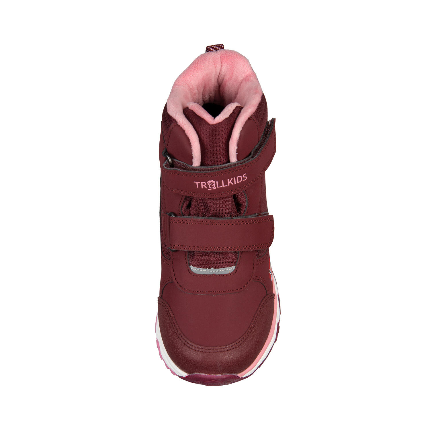 Enfants Chaussures d'hiver Hafjell rouge châtaigne / vieux rose 3/5