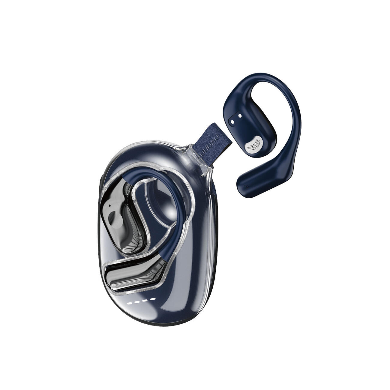 Słuchawka bluetooth u17max ows - granatowa