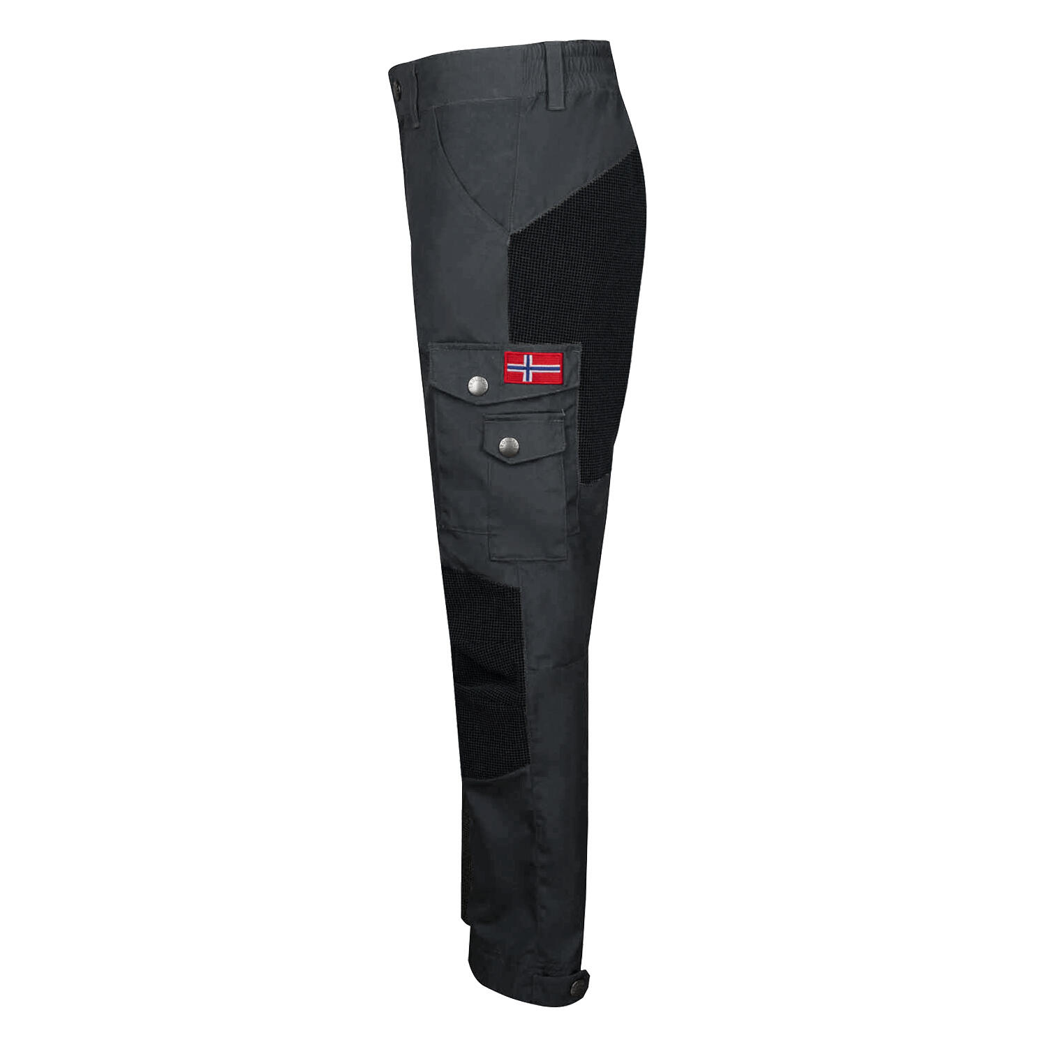 Pantalon outdoor pour enfants Hammerdalen Anthracite 3/4