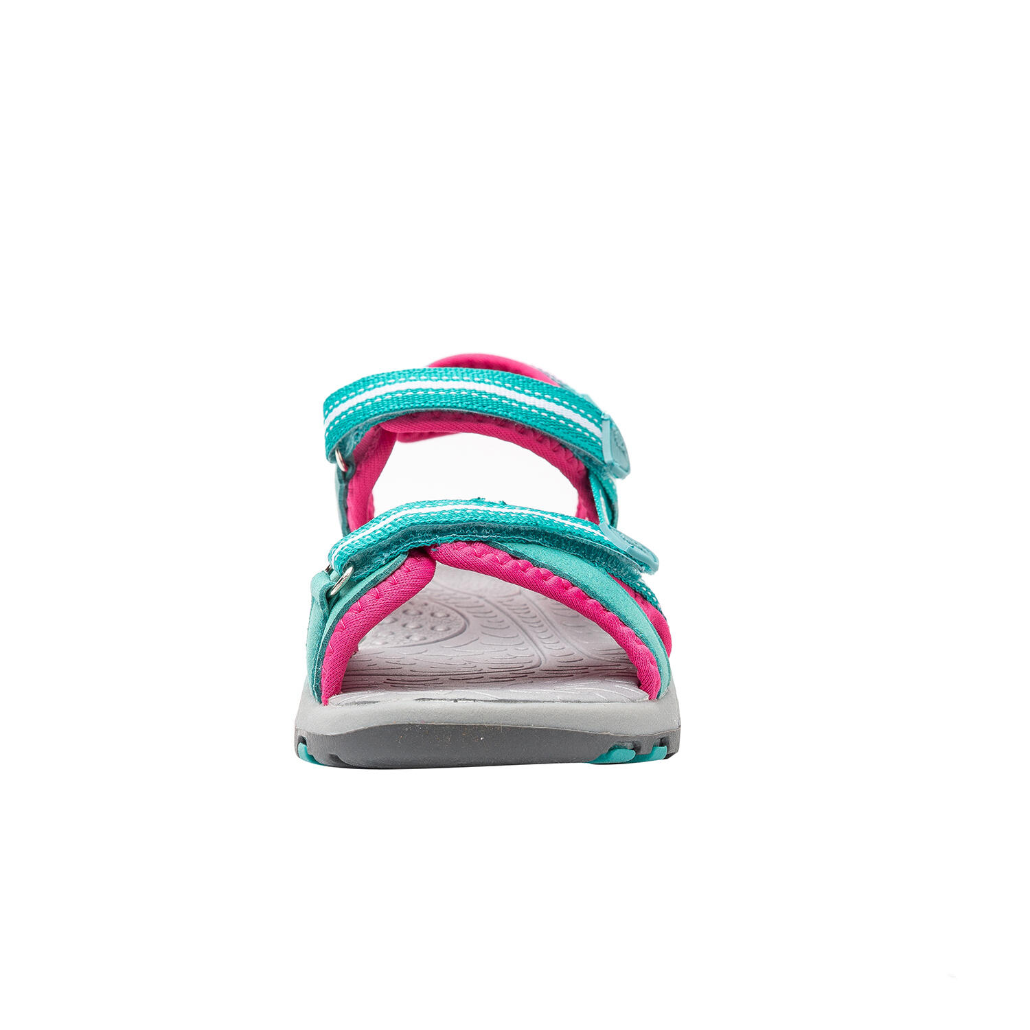 Filles Preikestolen Sandales Vert émeraude/rouge rubis 4/7
