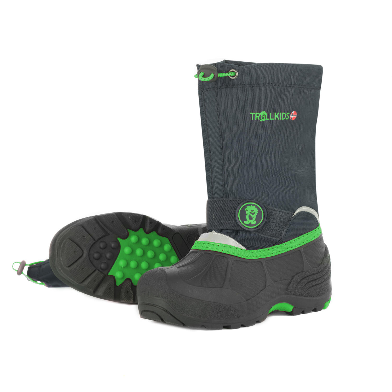 Enfants Chaussures d'hiver Telemark XT bleu marine / vert vipère 5/6