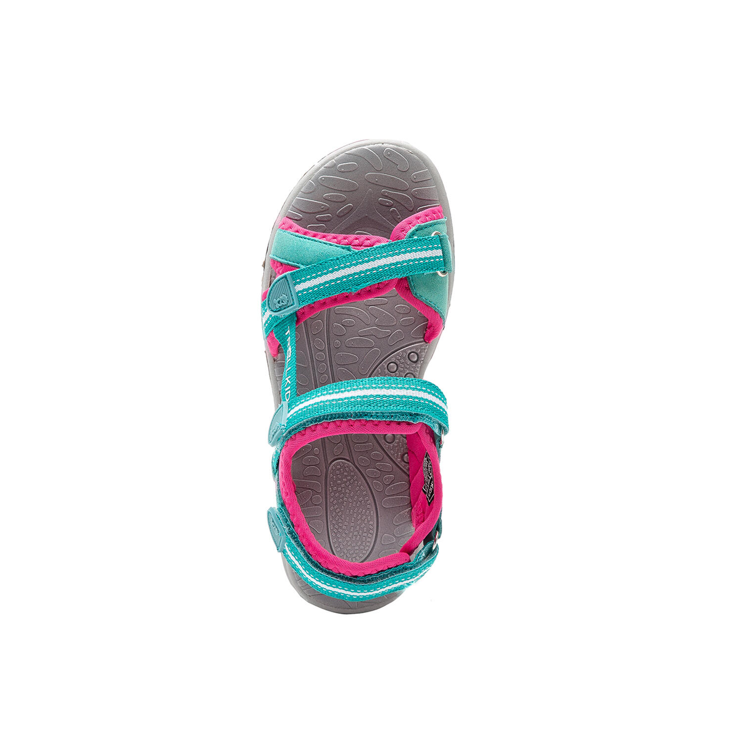Filles Preikestolen Sandales Vert émeraude/rouge rubis 6/7