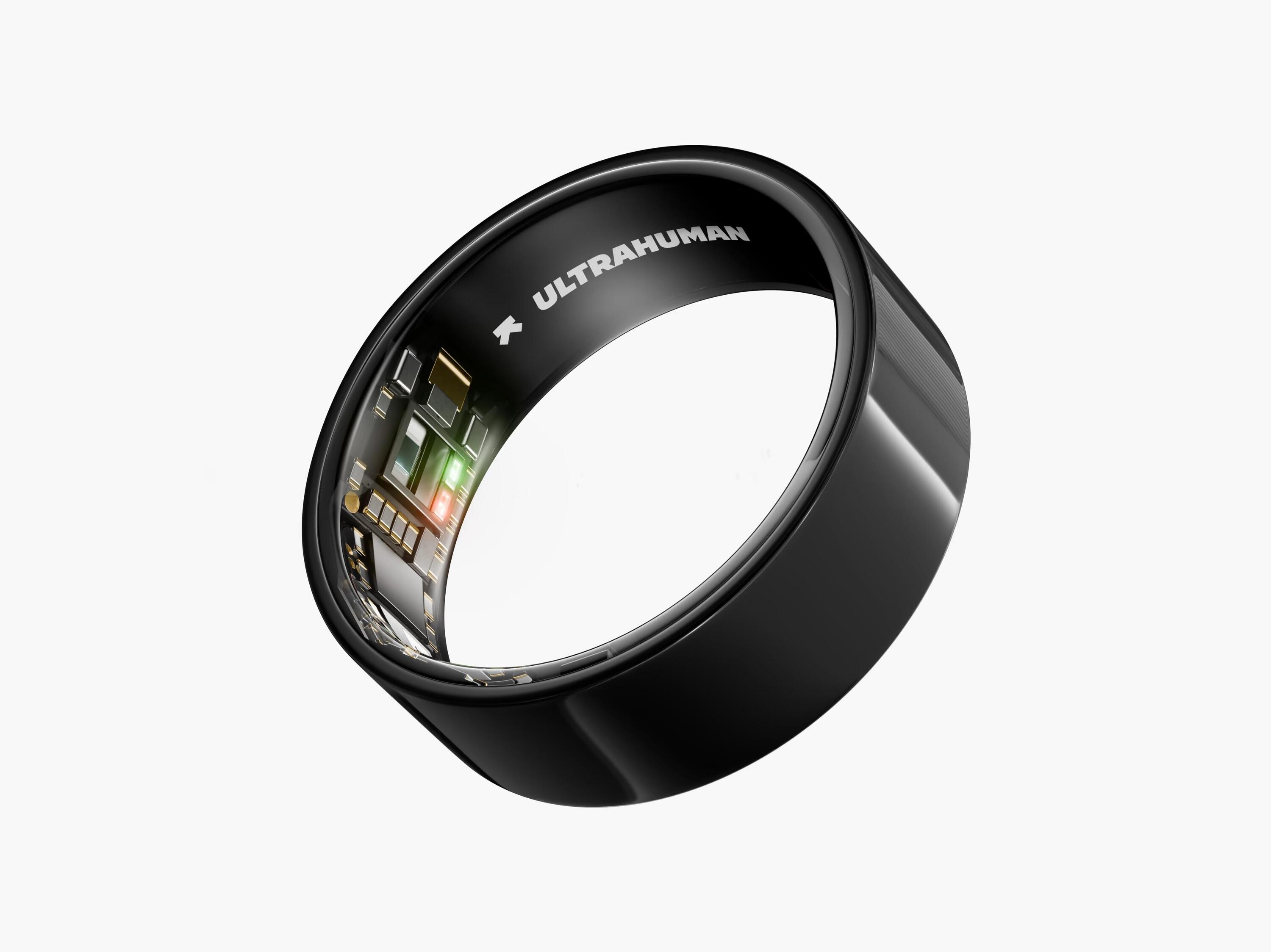 Smart ring Ultrahuman Ring Air inteligentny pierścień Aster Black - rozmiar 10 3/7