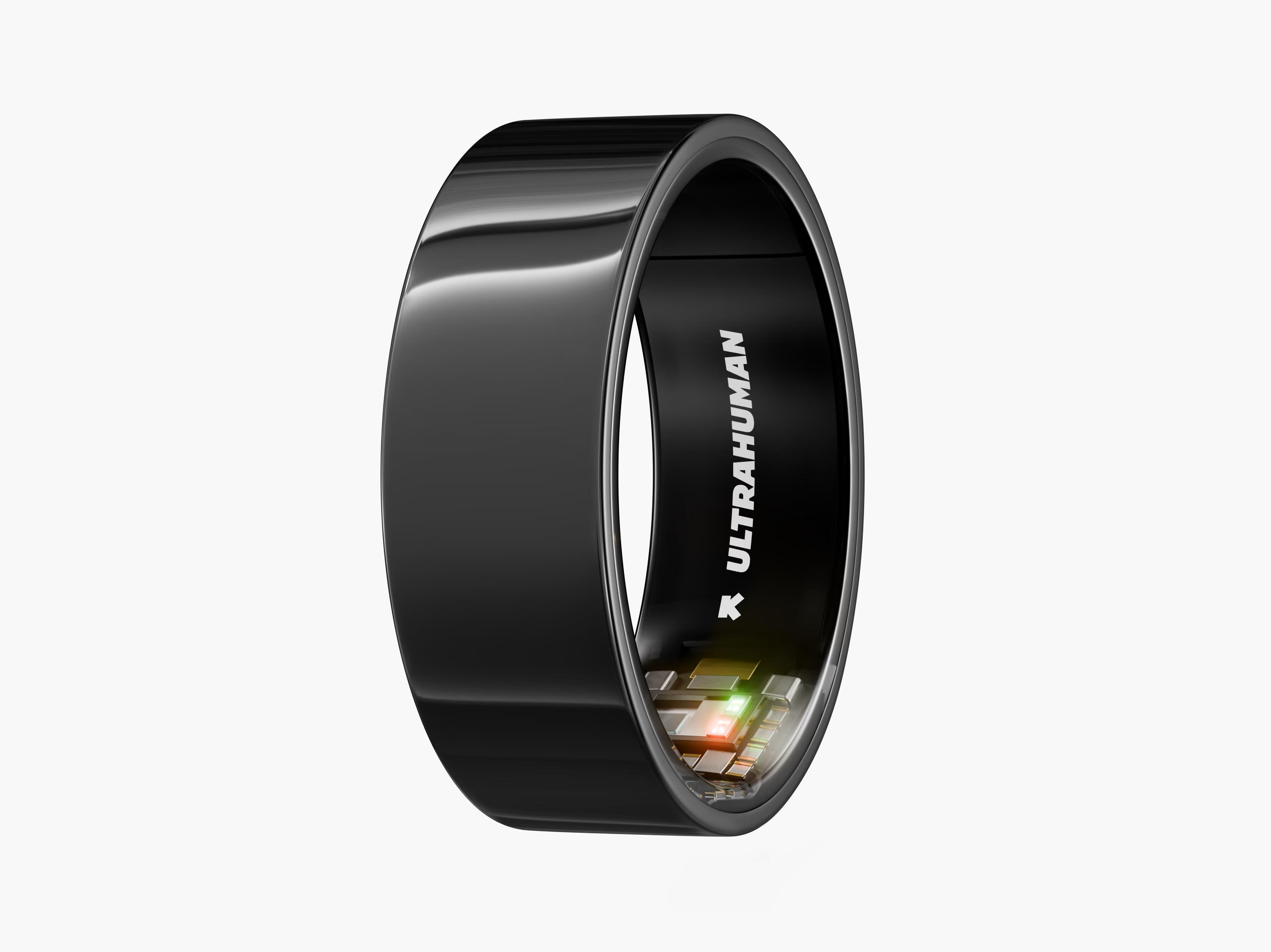 Smart ring Ultrahuman Ring Air inteligentny pierścień Aster Black - rozmiar 9