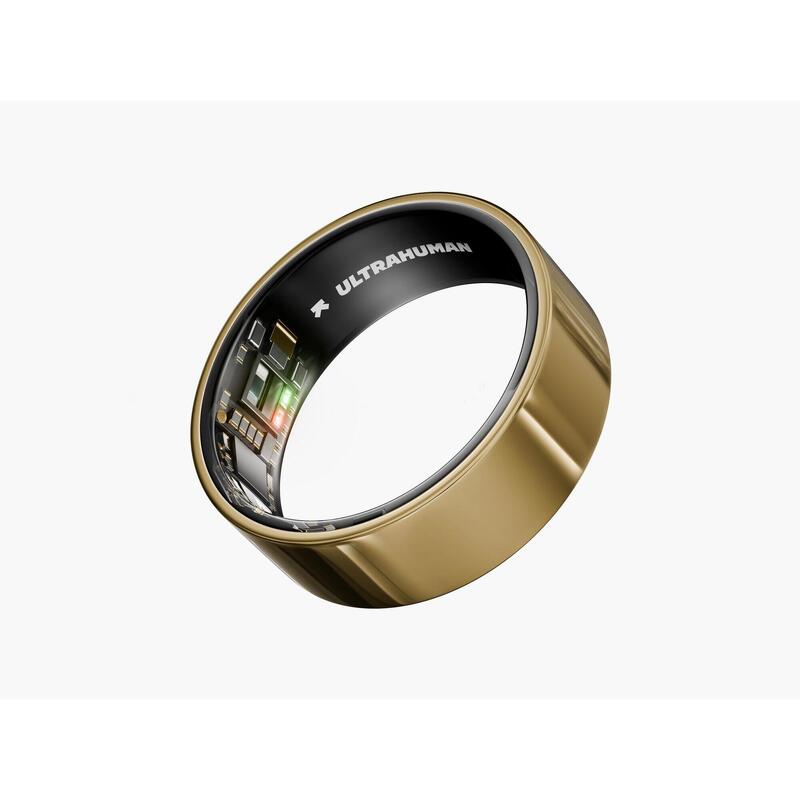 Smart ring Ultrahuman Ring Air inteligentny pierścień złoty Gold - rozmiar 9