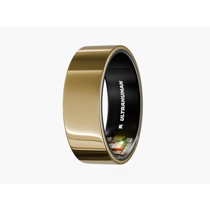 Smart ring Ultrahuman Ring Air inteligentny pierścień złoty Gold - rozmiar 9
