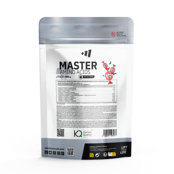 Mmsupplements - Master Amino - 800g Dracula Cherry De Masmusculo Supplements - Eaa - Taille Unique - Decathlon