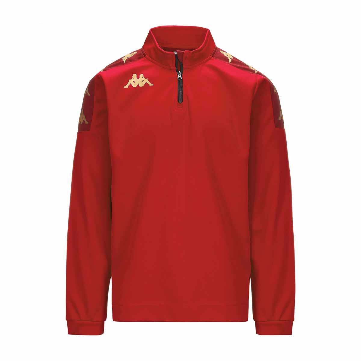 Kappa - Sweatshirt Manches Longues Garçon Gassolo Rouge - Sweat-shirt - Multicolore|rouge - Decathlon