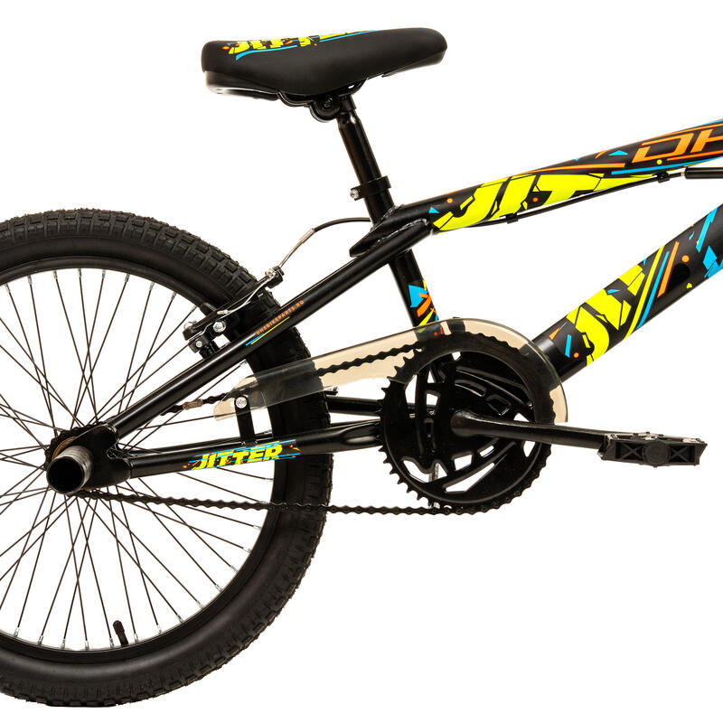 DHS Jitter Bicicletă copii - 20 inch, Negru
