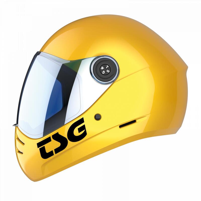 Tsg Pass 2.0 Protecție de culoare solidă (+ Vizor bonus) Gloss Goldrush S 79014-