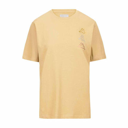 T-shirt à manches courtes femme Kappa Kemilia Beige