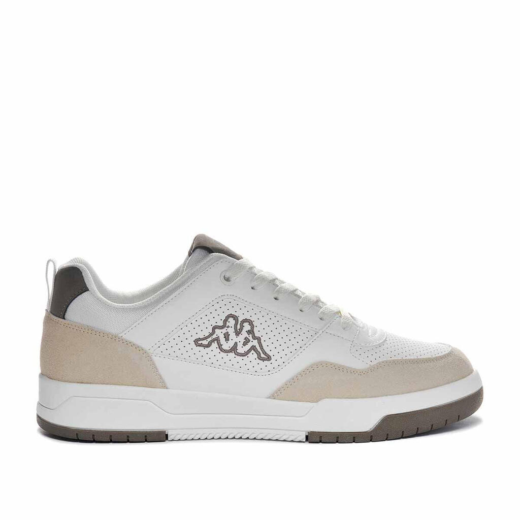 Men's Kappa Manis White/Beige Trainers