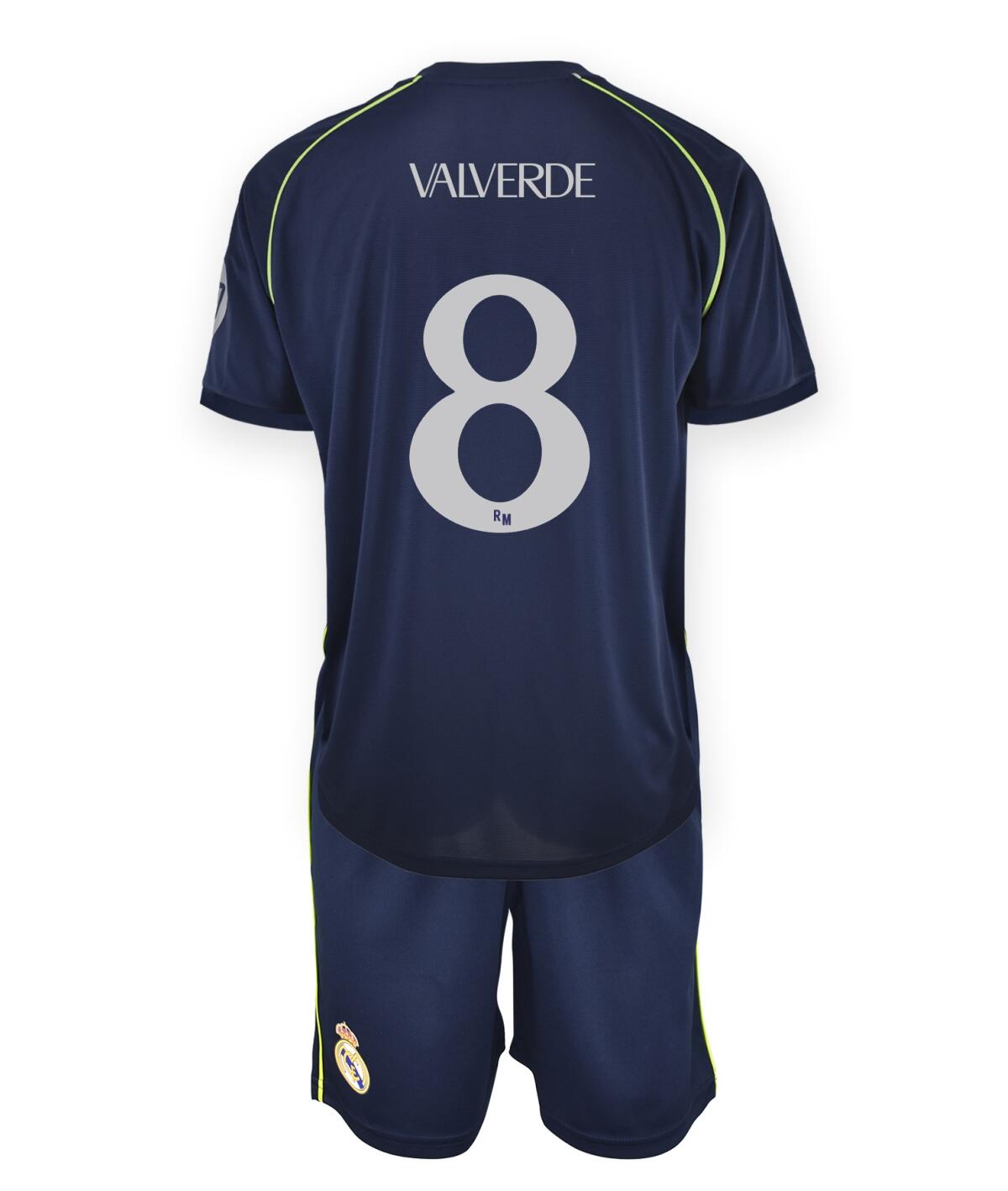 Camisola Valverde Away Futebol Real Madrid Réplica Oficial 25/26 - Criança 4/7