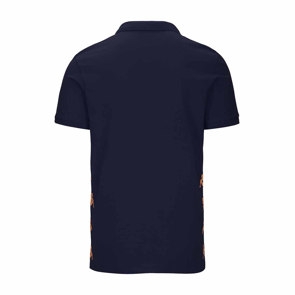 Polo shirts da uomo in cotone blu da calcio 4/6