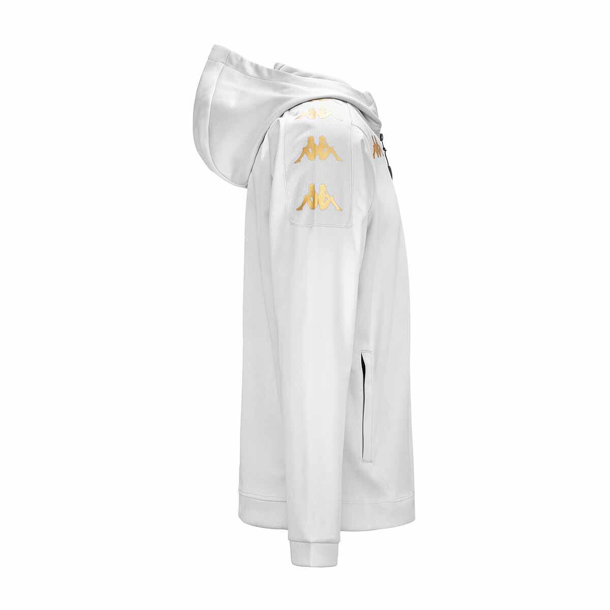 Veste à capuche manches longues homme Grevolo blanc 2/5