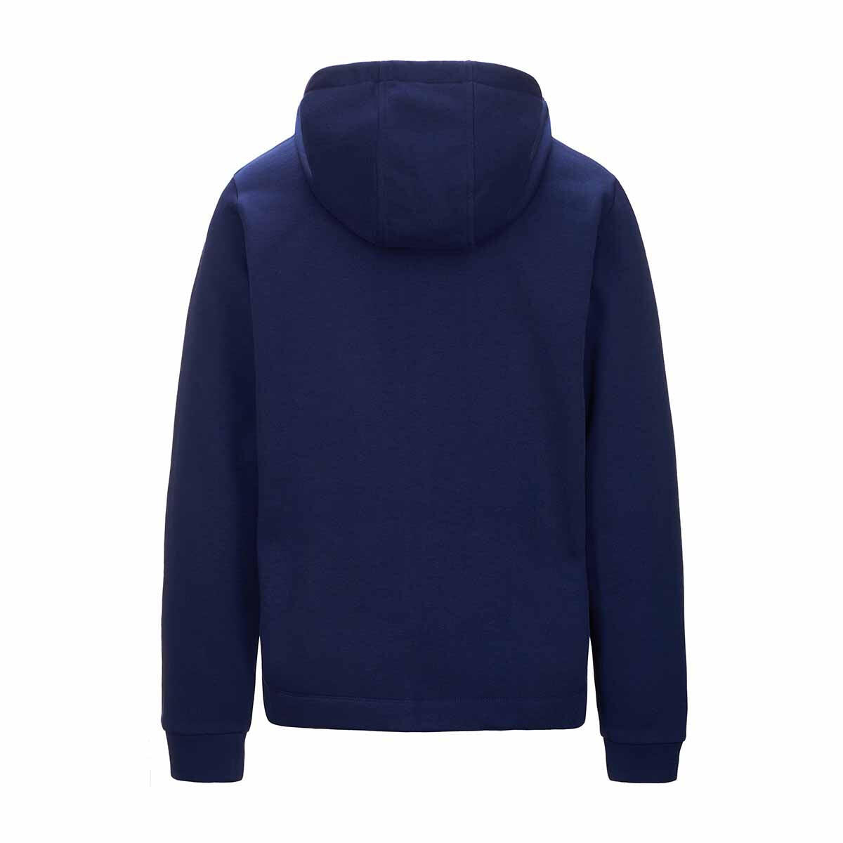 Felpa da bambino in cotone blu da calcio 2/5