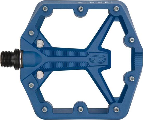 Paire de Pédales Plates Crankbrothers Stamp 1 Gen 2 - Small Bleu