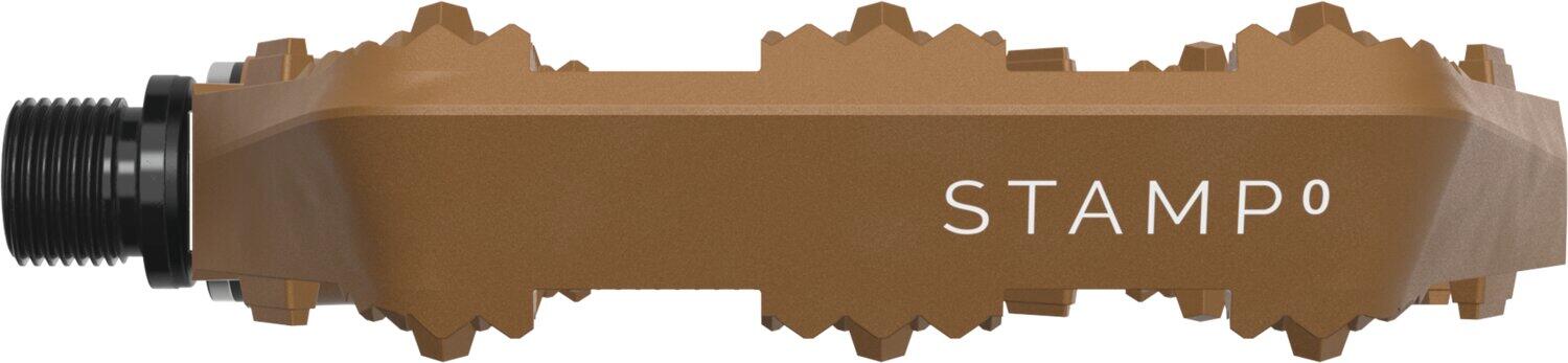 Pedal Stamp 0 large marrone 3/4