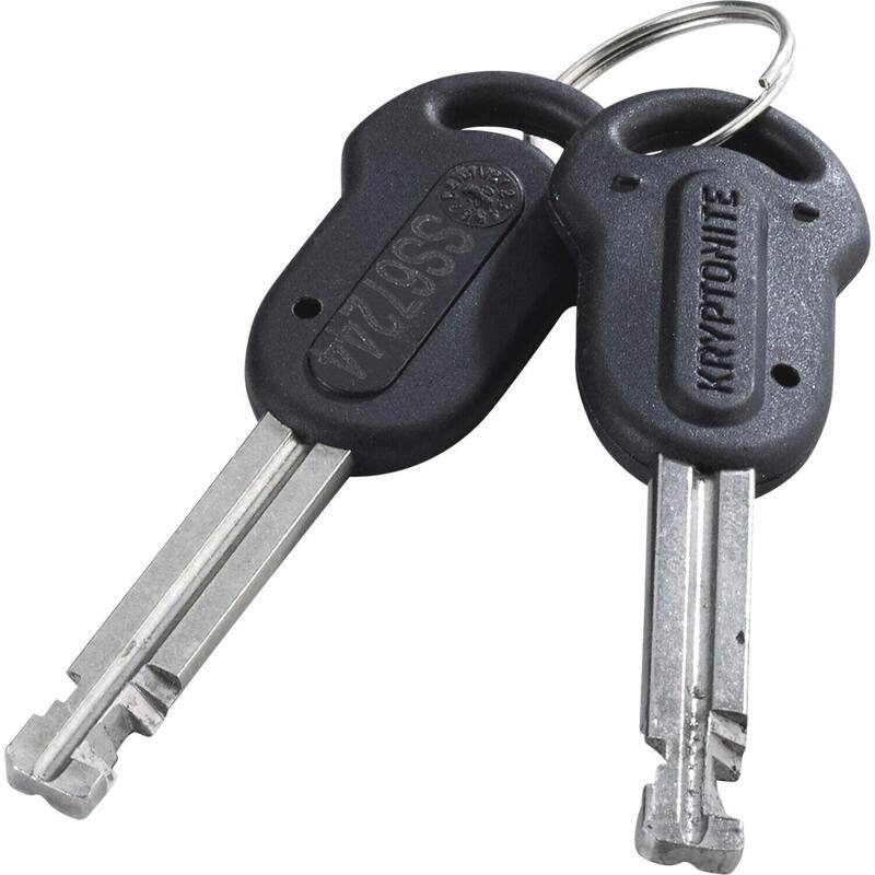Lacăt pentru breloc Kryptonite Keeper 785 [roșu]