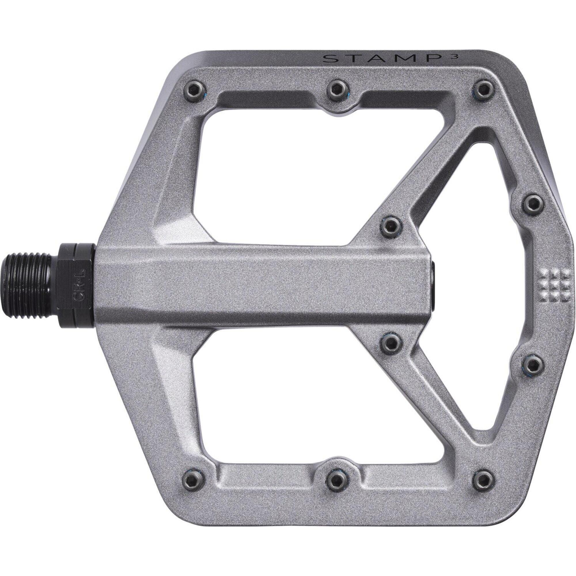 Crankbrothers - Paire De Pédales Crankbrothers Stamp 3 Gris Magnesium - Pédale - Gris - Taille Unique - Decathlon