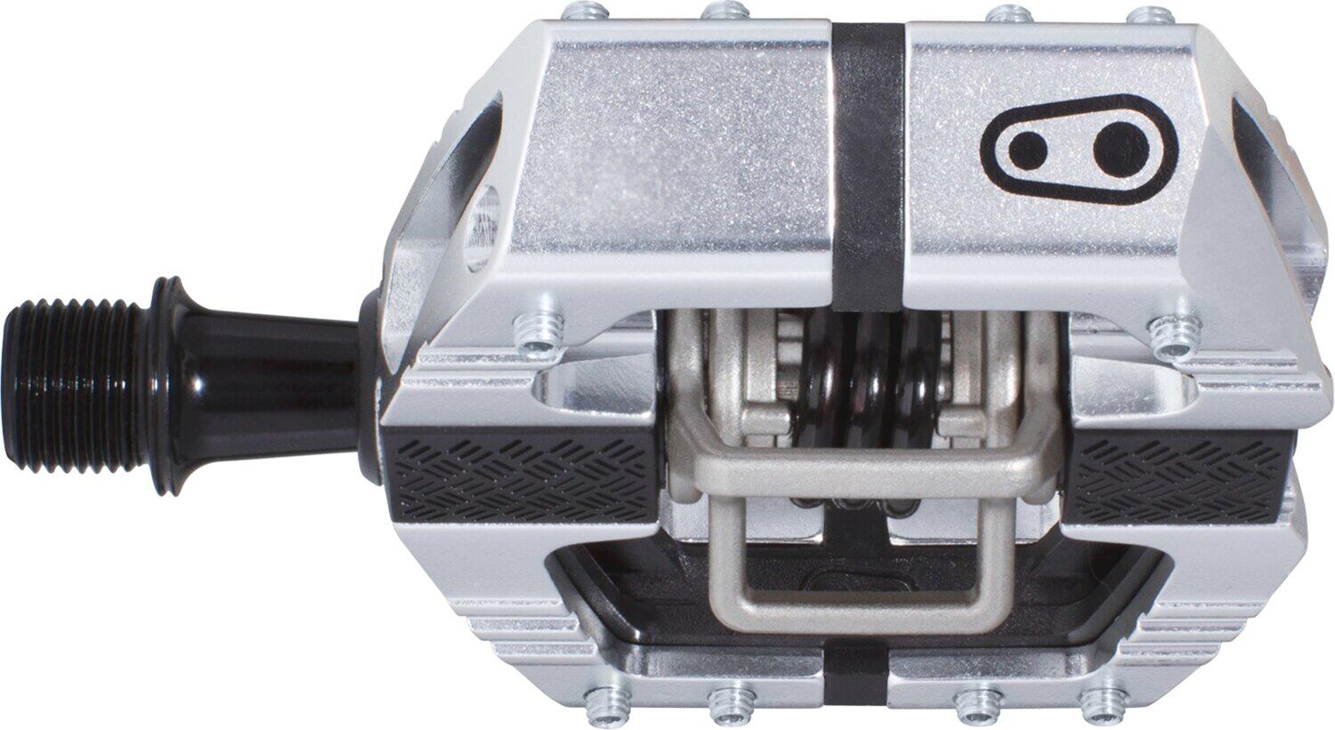 Crankbrothers Mallet Enduro - Edición Plata Pedales automáticos Plata pulida 2/2