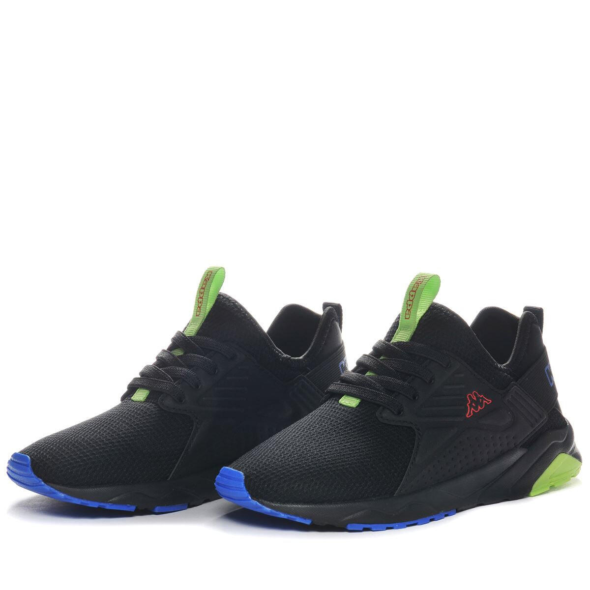 Zapatillas Kappa San Puerto para Niño - Negras/Azules/Verdes 2/7