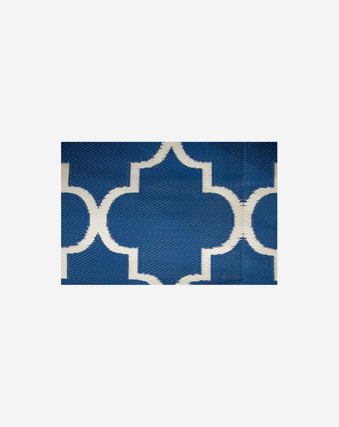 Tapis Détente - Casablanca - Polypropylène - Bleu - M 3/4