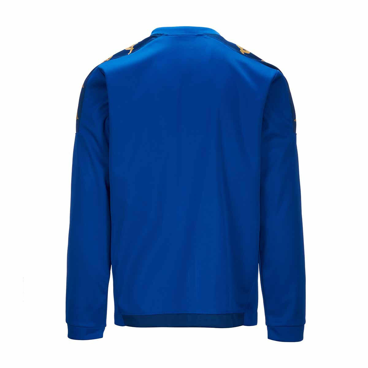 Felpa da bambino in poliestere blu da calcio 4/5