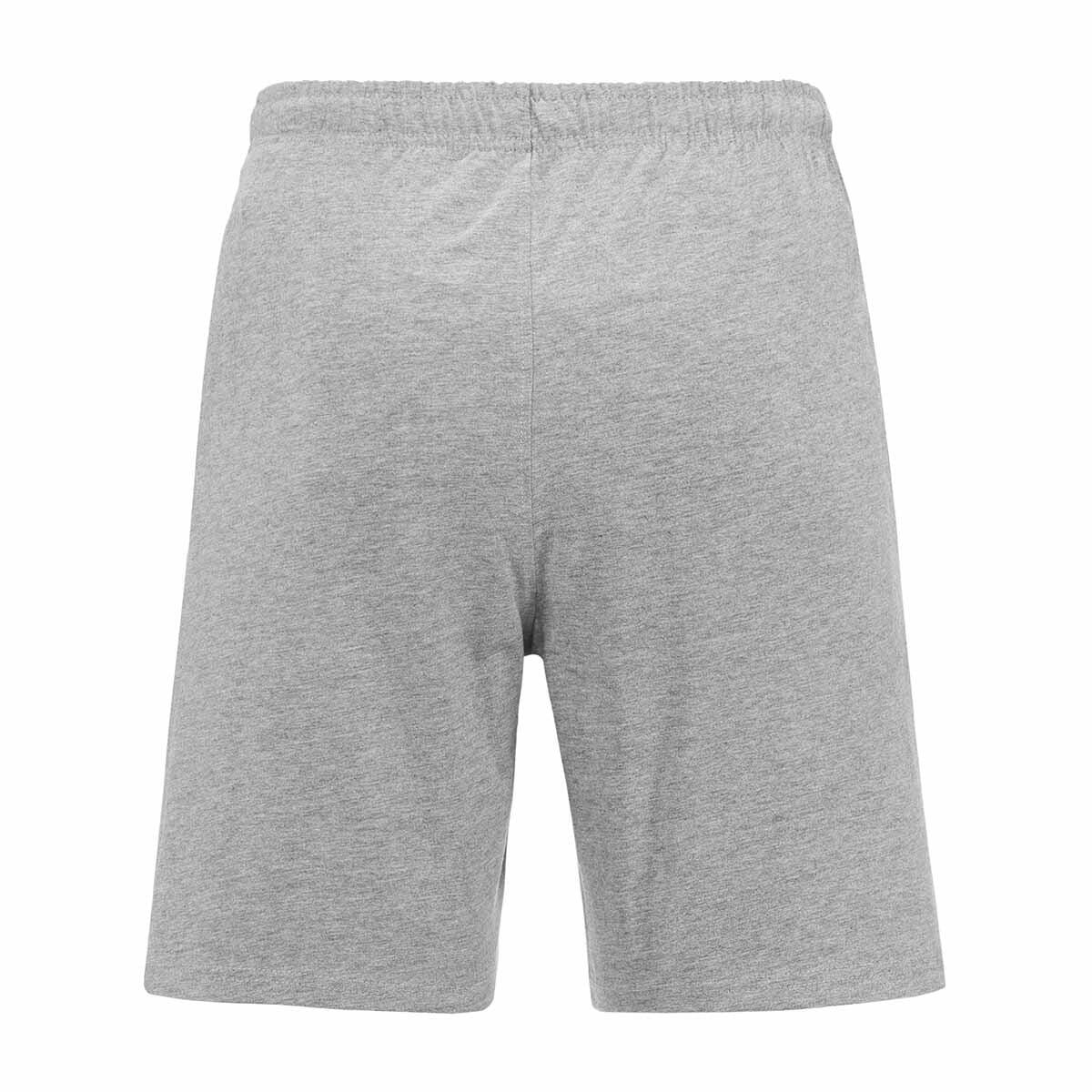 Pantaloni corti da uomo in cotone grigio da sportivo 4/5