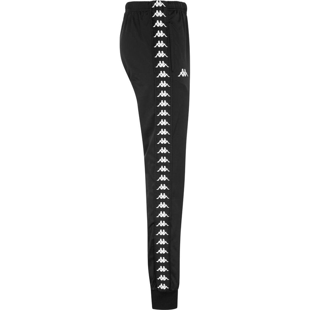 Pantalon de survêtement pour fille noir pour sport street 4/7