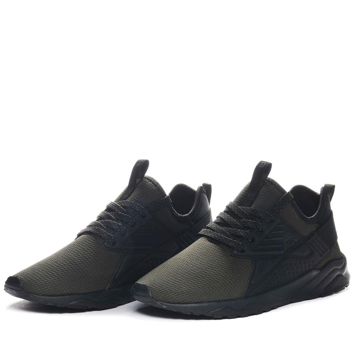 Zapatillas Kappa San Puerto con Cordones Negras/Kaki para Niño 2/7