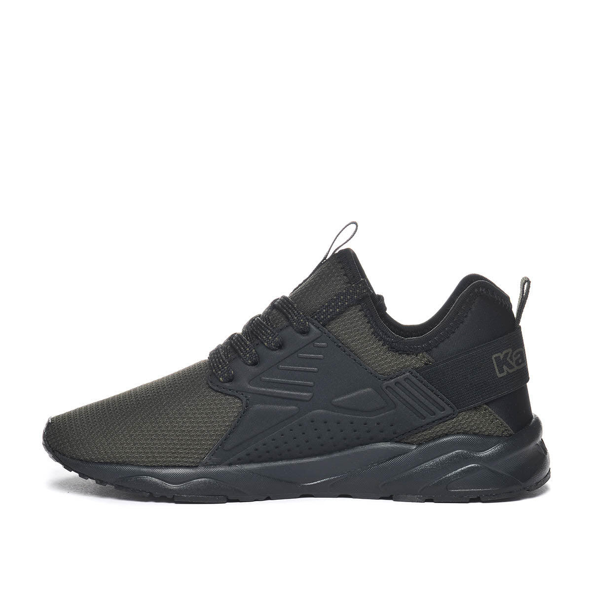 Zapatillas Kappa San Puerto con Cordones Negras/Kaki para Niño 4/7