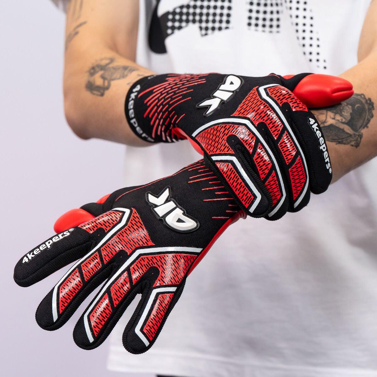 Rękawice bramkarskie dla dzieci 4keepers NEO VIPER NC junior 4/7