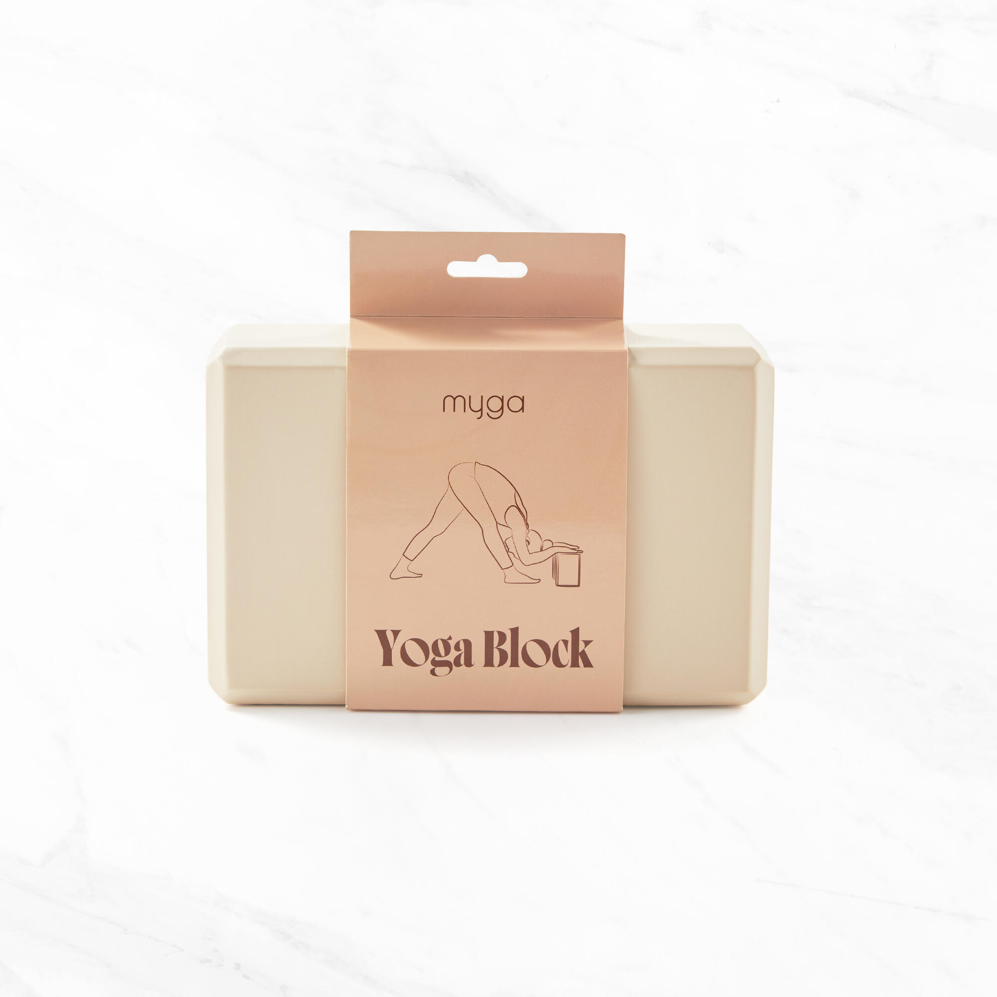 MYGA Pěnový jóga blok myga